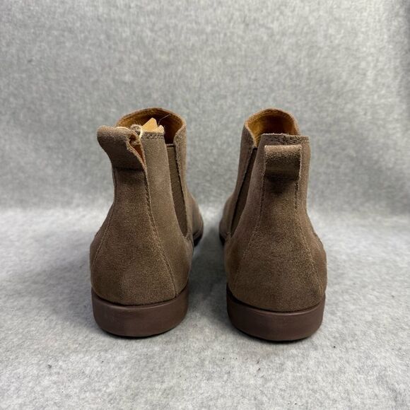 Born Men Chelsea Boots Size 12 Brody Brown Suede Pull On Dress Shoes Comfort NWT main image 8
